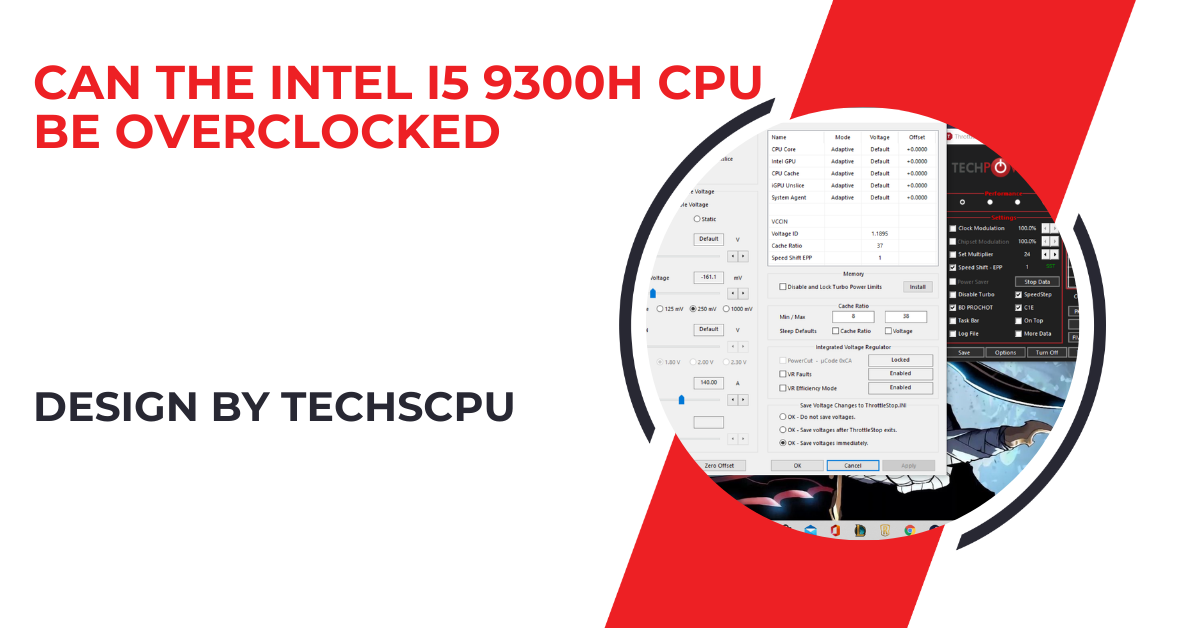 Can The Intel I5 9300h Cpu Be Overclocked