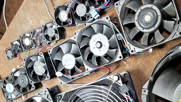 Variations in HP CPU Fan Motor Sizes