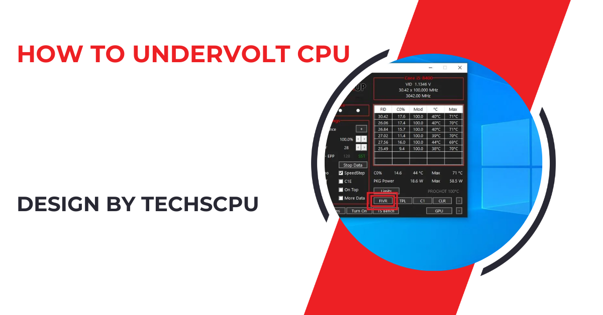 How To Undervolt Cpu