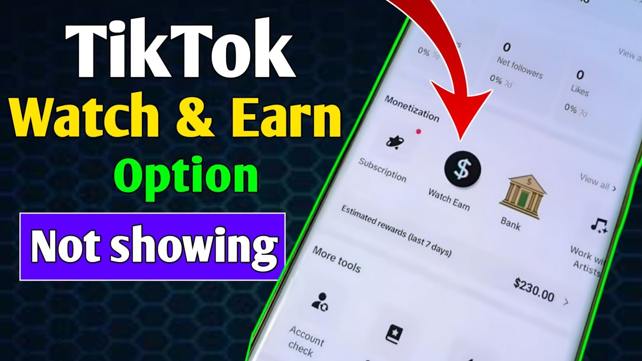 Tiktok Watch And Earn Feature Update